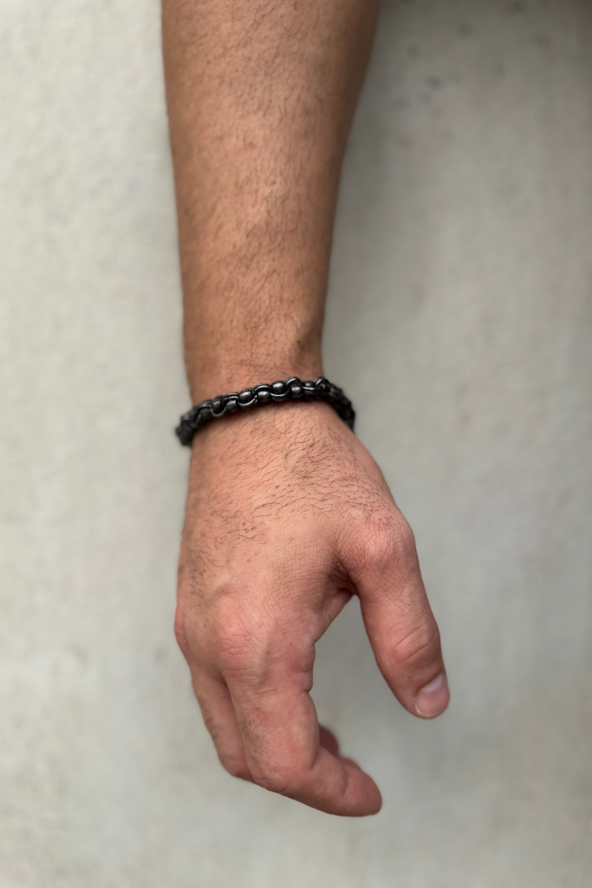 siyah 316L bileklik